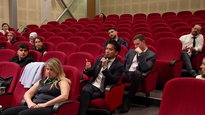 John Zai from the floor