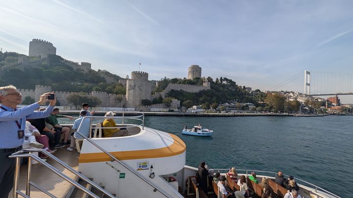 Rumeli Fortress from the water
