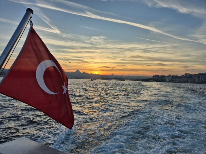 Sunset over the Golden Horn