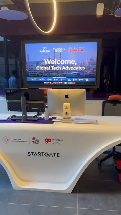 Welcome, Global Tech Advocates: the lobby at StartGate
