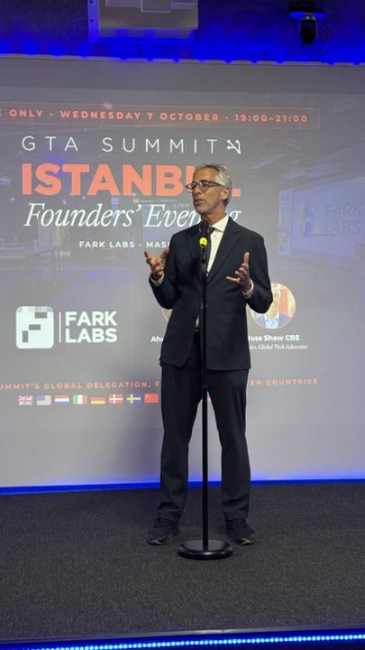 Russ Shaw CBE at Fark Labs