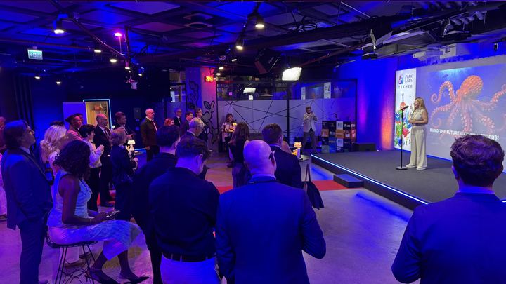 Guests gather for the Founders’ Evening